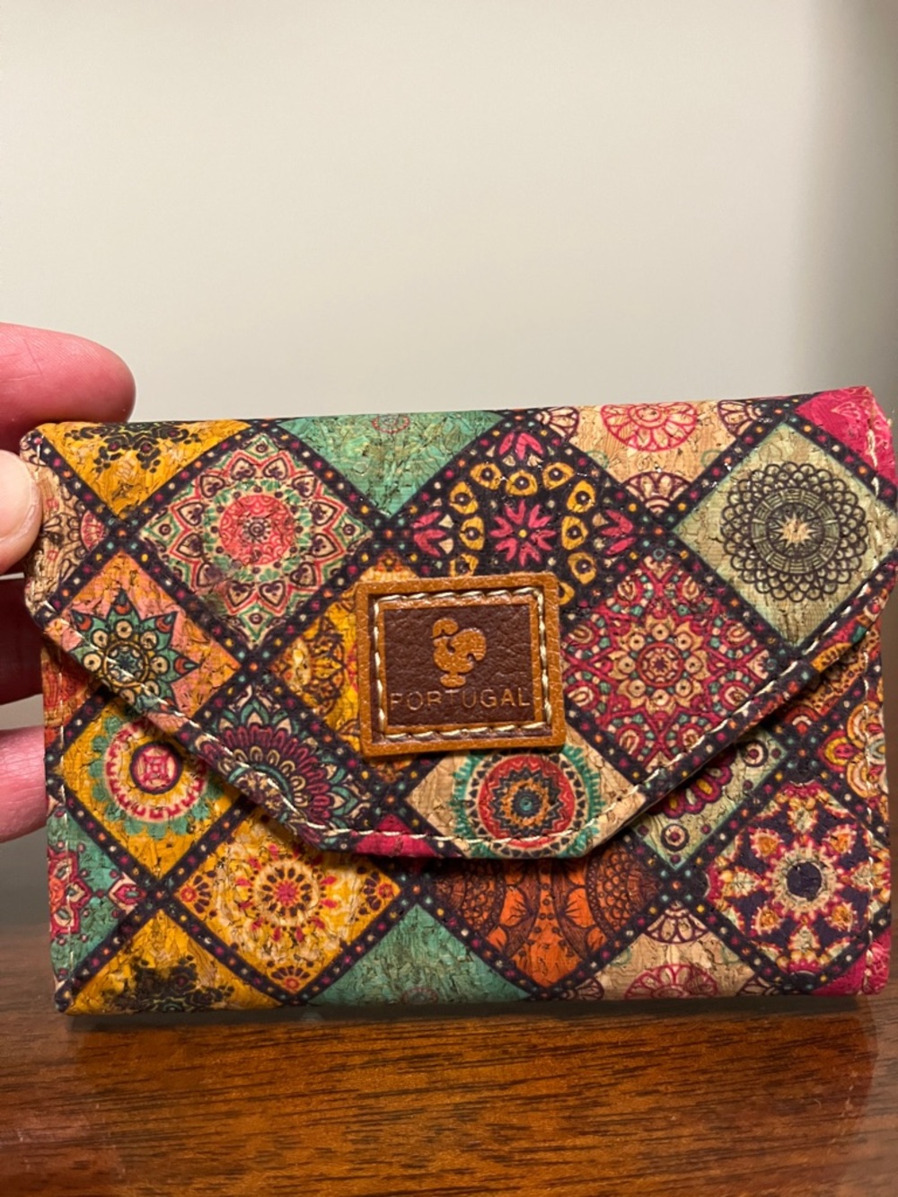 NWOT Colorful Wallet From Portugal